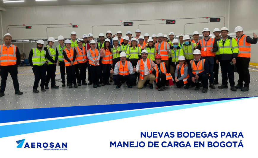 Aerosan aumenta capacidad de carga en Bogotá