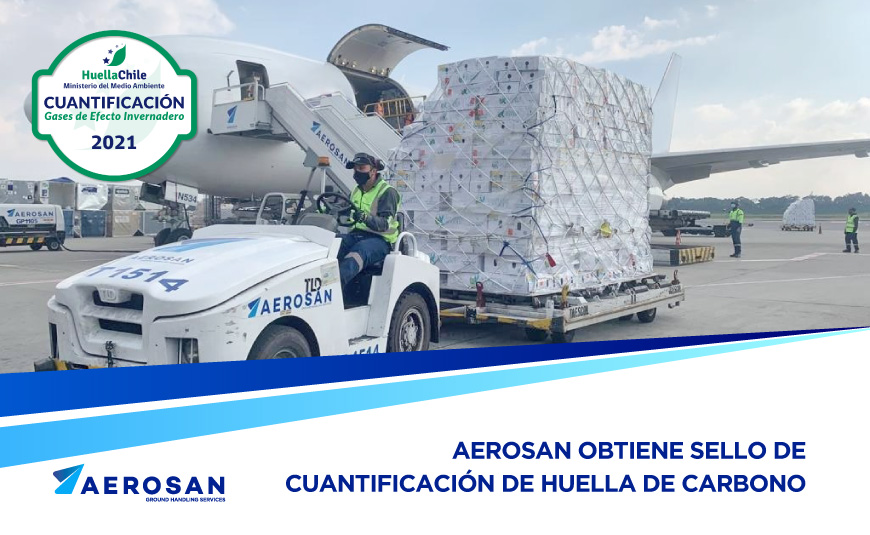 Aerosan obtiene Sello de Cuantificación de huella de carbono