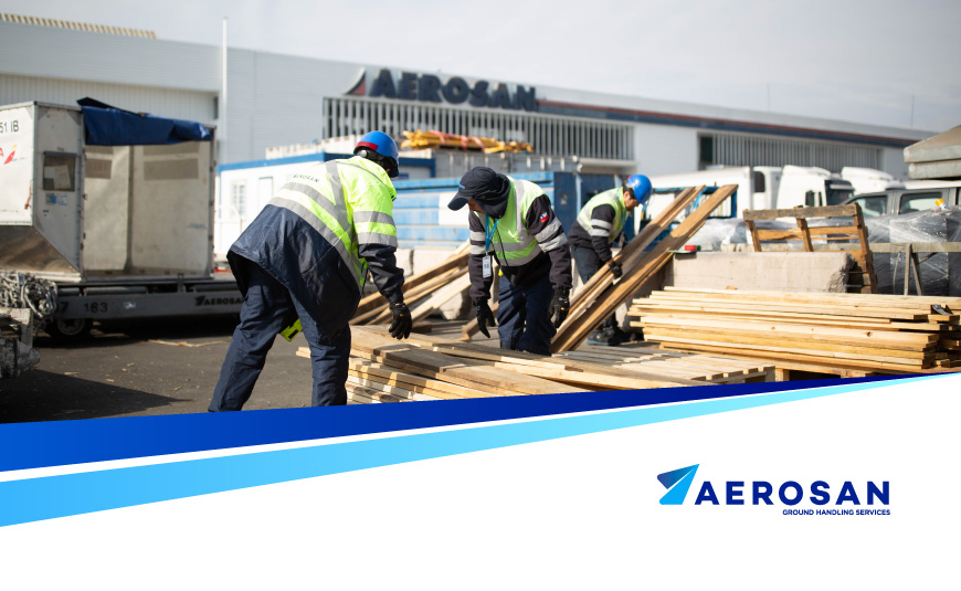 Estación de Aerosan en Chile dona material reutilizable a institución ambiental