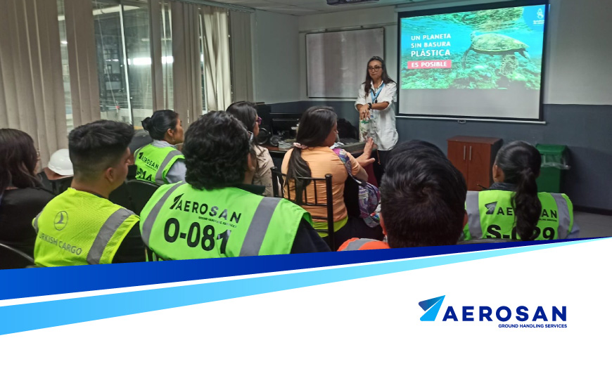 Aerosan y KLM se unen por el medio ambiente