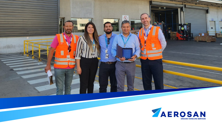 Bodegas de Aerosan reciben importante reconocimiento en materia de seguridad